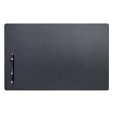 Black Leatherette Conference Table Pad, 22 x 14